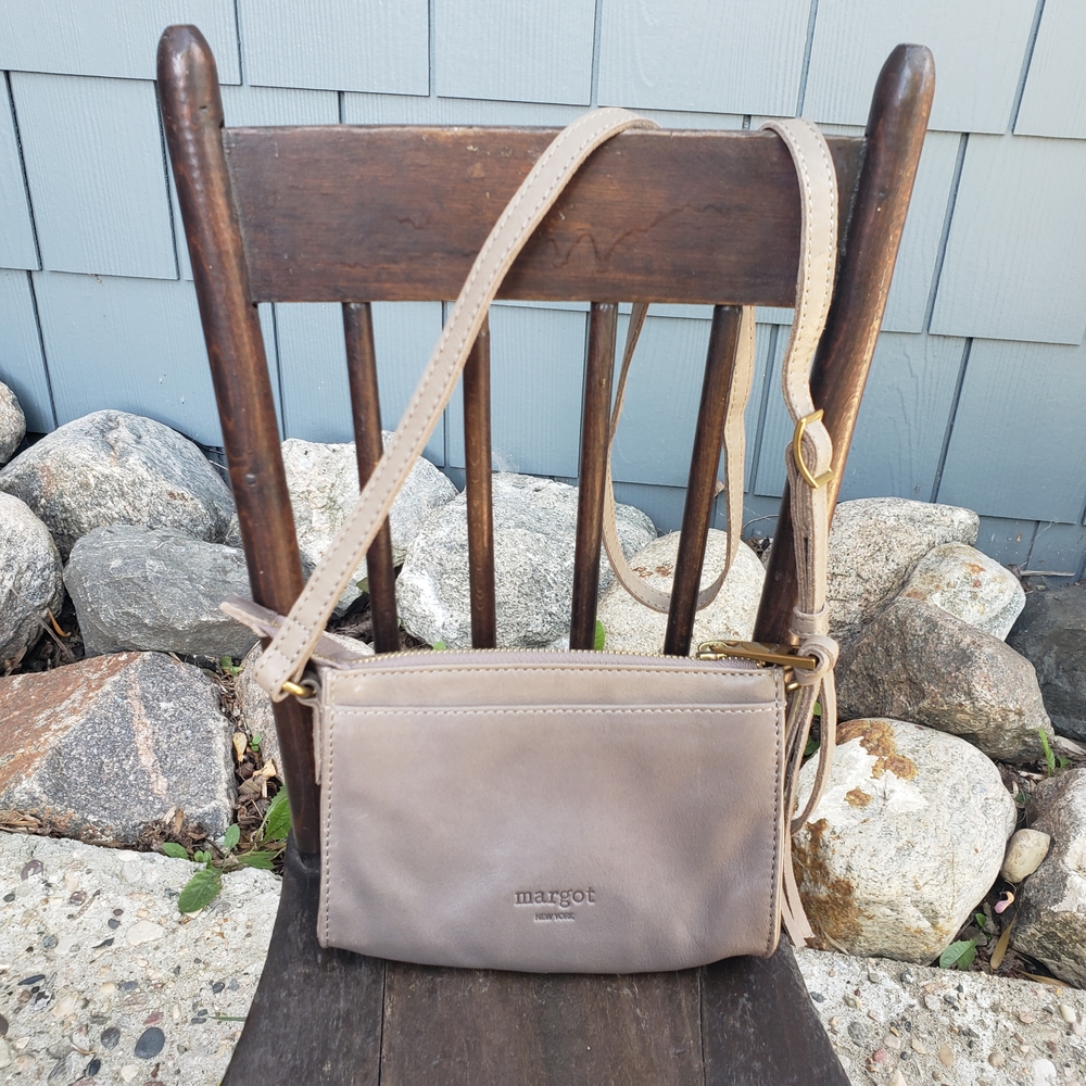 Margot Mini Leather Crossbody Bag
